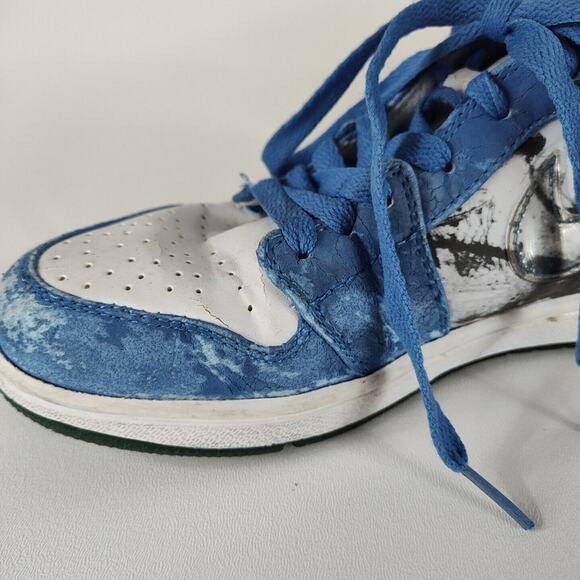 Air Jordan 1 Retro Alpha White University Blue 8 Men (Read Description) - Picture 6 of 14